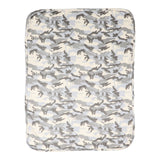 Blue Camo Knit Blanket - Denny's