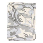 Blue Camo Knit Blanket - Denny's