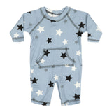 Blue Star Knit Raglan Pocket Coverall - Denny's