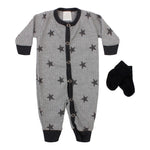 2pc Star Snap Coverall - Denny's