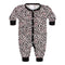 2pc Snap Coverall Pink Leopard - Denny's