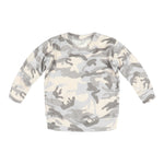 Blue Camo Knit Sweatshirt - Denny's