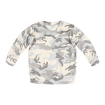 Blue Camo Knit Sweatshirt - Denny's