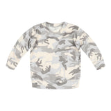 Blue Camo Knit Sweatshirt - Denny's