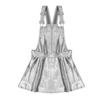 Leather Overall Dress - Denny's
