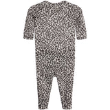2pc Rib Leopard Onesie Set - Denny's