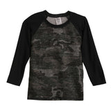 Camo Raglan Tee - Denny's