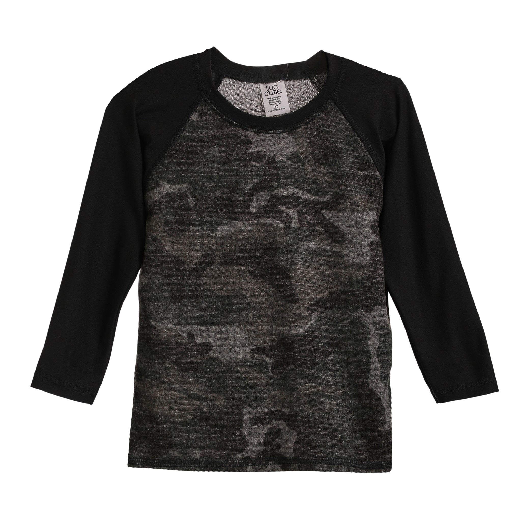Camo Raglan Tee - Denny's
