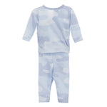 3pc Blue Camo Kimono & Hat Set - Denny's