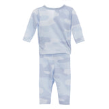 3pc Blue Camo Kimono & Hat Set - Denny's
