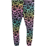 Crown, Star, & Smiley Legging Ombre - Denny's
