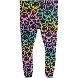 Crown, Star, & Smiley Legging Ombre - Denny's