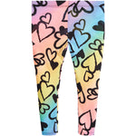 Black Hearts Ombre Legging - Denny's