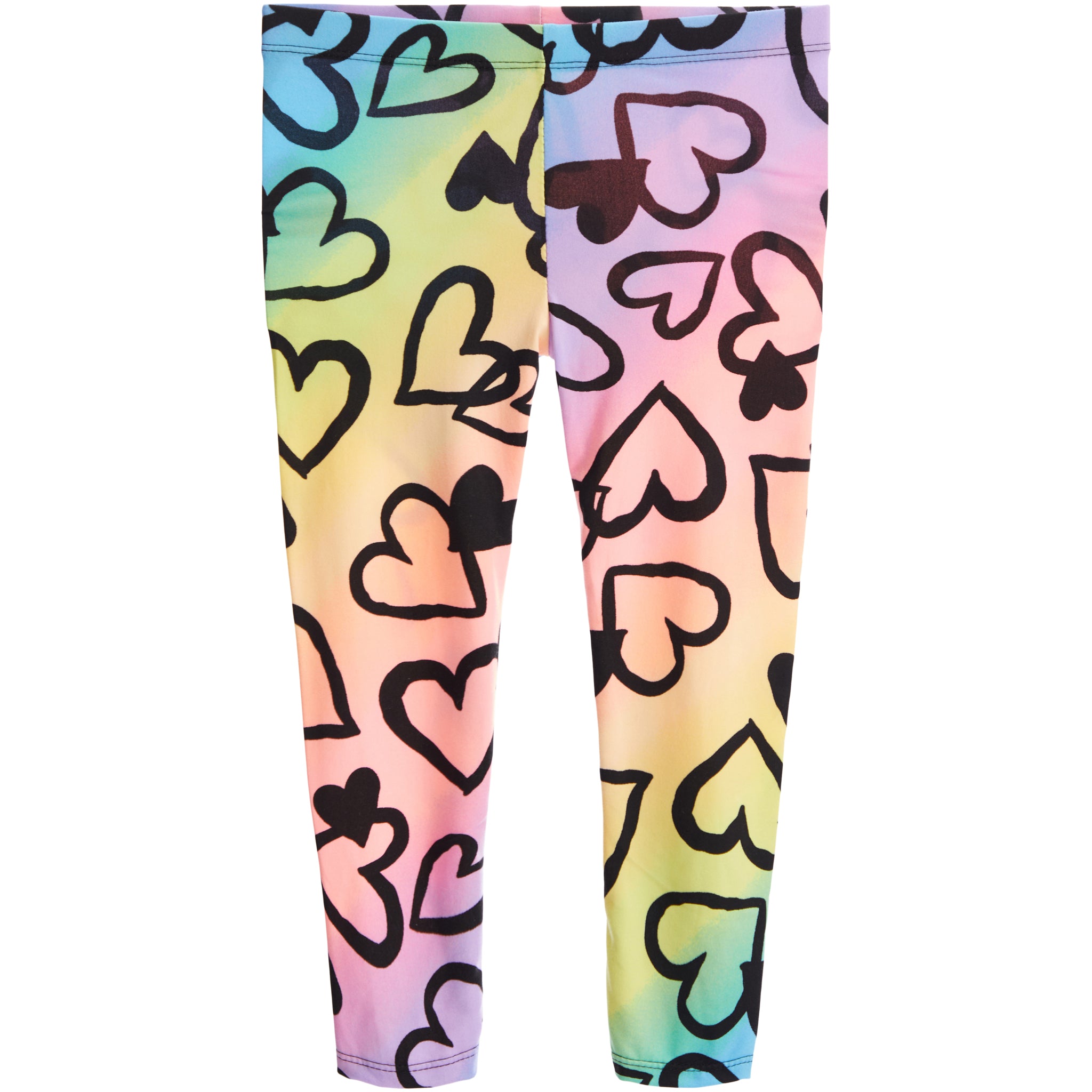 Black Hearts Ombre Legging - Denny's