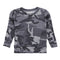 Grey Knit Camo Sweatshirt - Denny's