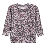 Pink Leopard Sweatshirt - Denny's