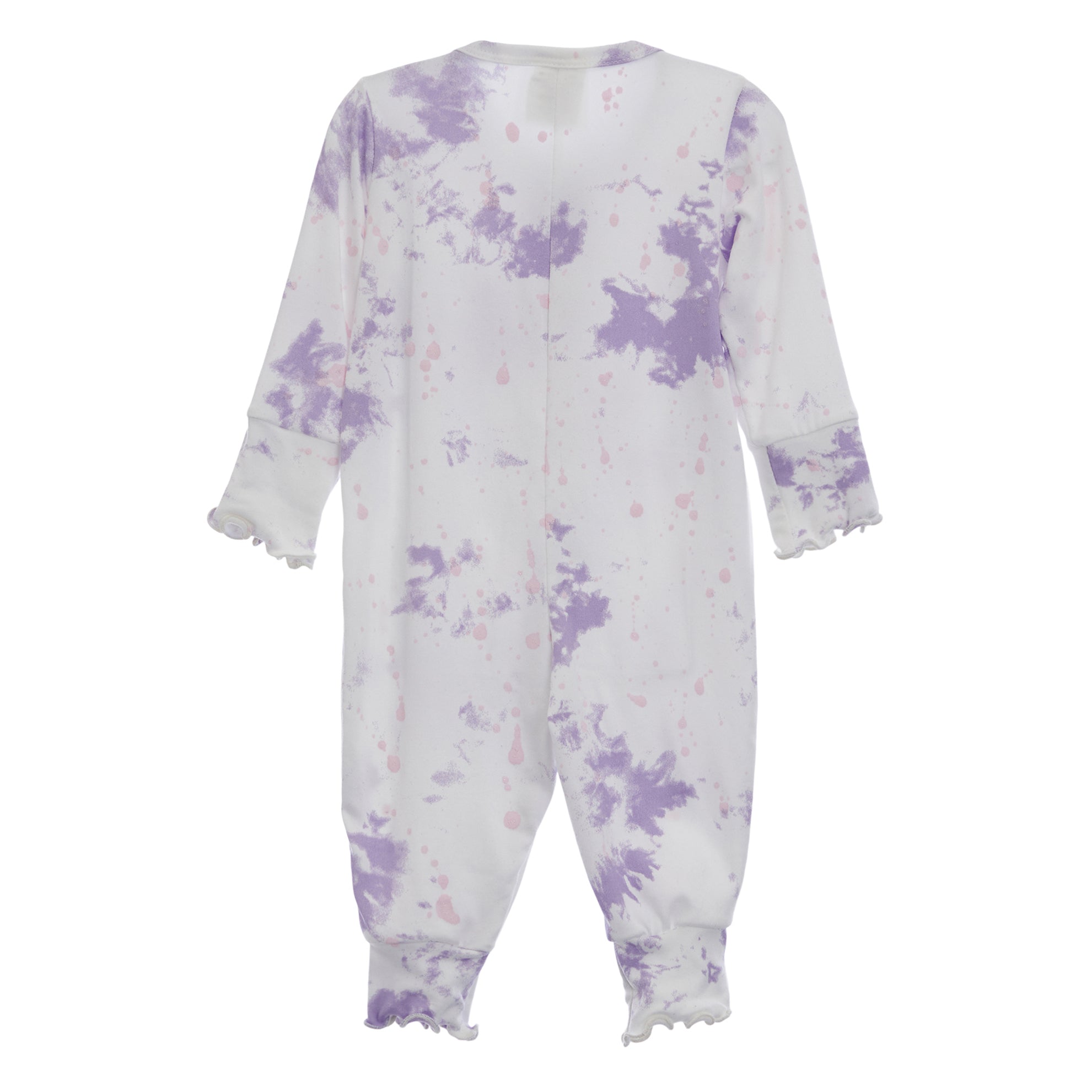 Lavender & Pink Splatt Unionsuit - Denny's