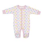 Rainbow Heart Footie - Denny's