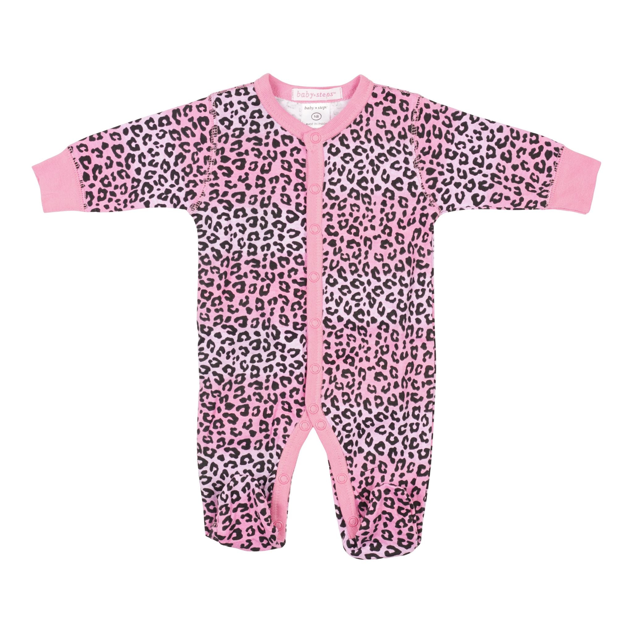 Ombre Cheetah Footie - Denny's
