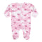 Stars Mauve Tie Dye Footie - Denny's