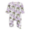 Lilac Roses Footie - Denny's