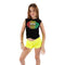 Hoodie Tie Front Tank with Leopard Ombre Lip - Denny's