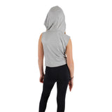 Hoodie Tie Front Tank with Lightning Zap - Denny's