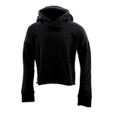 Long Sleeve Cut Off Hoodie w Grateful Dead n Cuts - Denny's