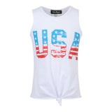 Americana USA Tie Waist Tank - Denny's