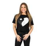 Heart Ying Yang Tee - Denny's