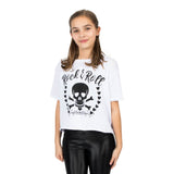 Short Sleeve Skull Rock N Roll  Crew - Denny's