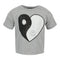 Ying Yang Heart Boxy Tee - Denny's