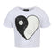 Ying Yang Heart Boxy Tee - Denny's