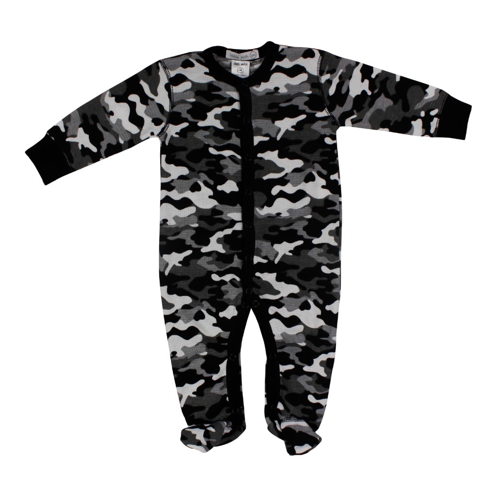 Camo Footie - Denny's