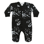 Black Splatter Footie - Denny's