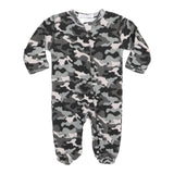 Black Camo Footie - Denny's