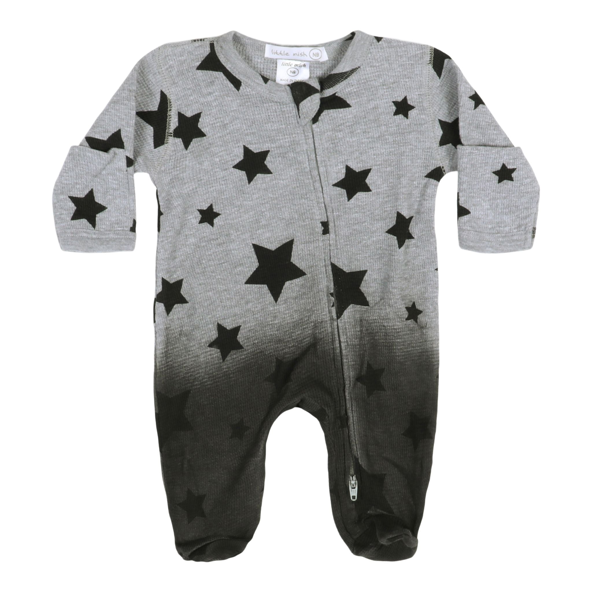 Ombre Stars Footie - Denny's