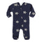 Heather Stars Navy Footie - Denny's