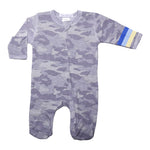 Grey Camo Footie - Denny's
