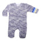 Grey Camo Footie - Denny's