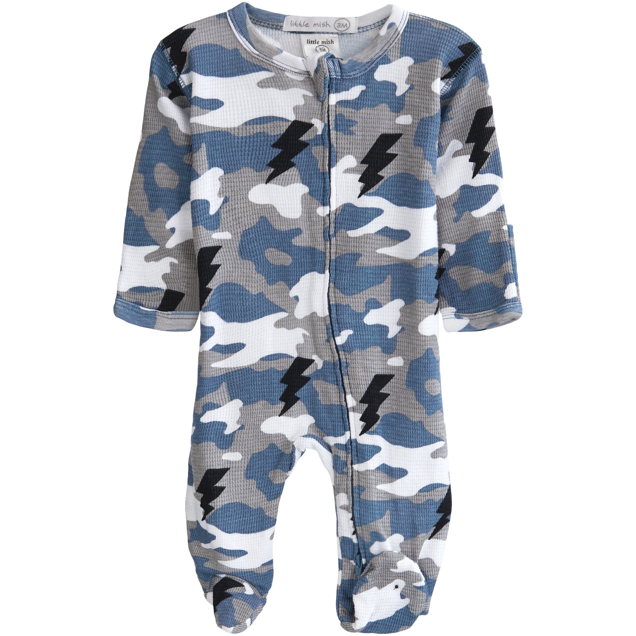 Camo Lightening Footie - Denny's