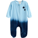 Blue Ombre Footie - Denny's