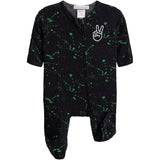 Splatter Peace Footie - Denny's