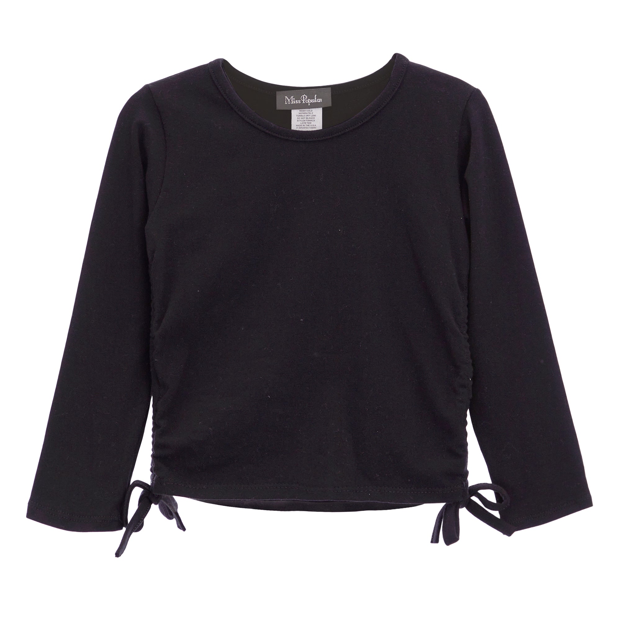 Cinched Side Solid Top - Denny's