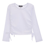 Cinched Side Solid Top - Denny's
