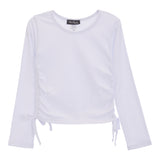 Cinched Side Solid Top - Denny's