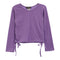 Cinched Side Solid Top - Denny's