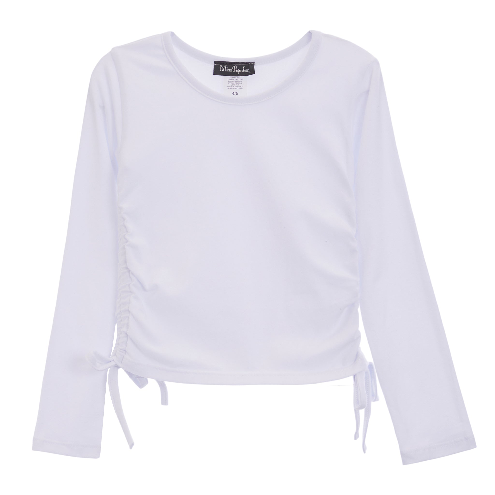 Cinched Side Solid Top - Denny's