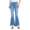 Mid Rise Uneven Hem Flare Jean - Denny's