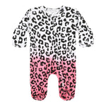 Ombre Cheetah Footie - Denny's